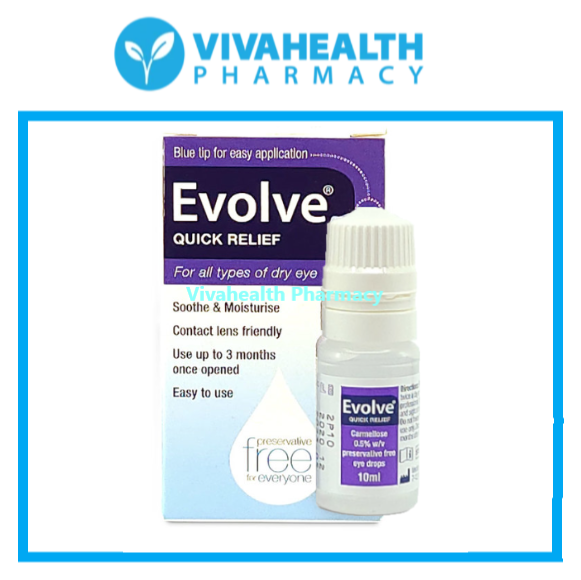Evolve Quick Relief Eye Drop 10mL