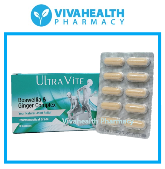 UltraVite Boswellia & Ginger complex 60s