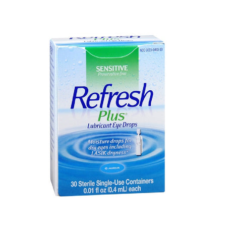 Refresh Plus Eye Drops 30x0.4mL