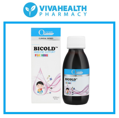 Ocean's Health BICOLD Immune Support for Kids -120mL