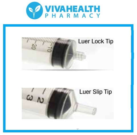 Terumo 10mL syringes 20s - Luer Lock / Luer Slip