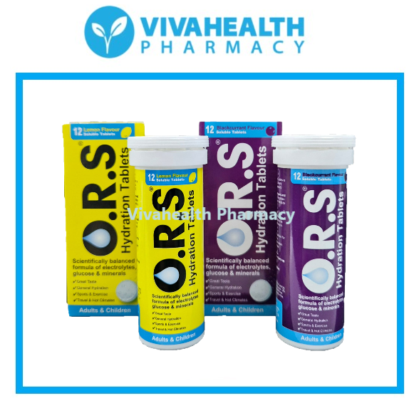 ORS hydration Tablets-12s/bottle