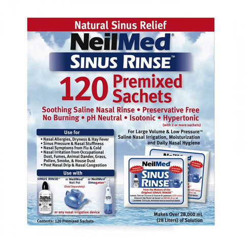 Sinus Rinse Mixture 120 Sachets